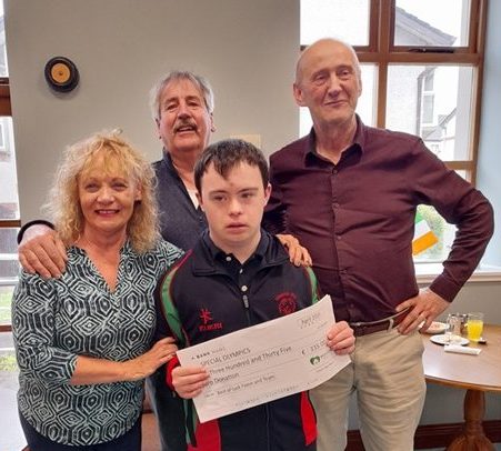 Cheque Presentation for Special Olympics, April 2026
